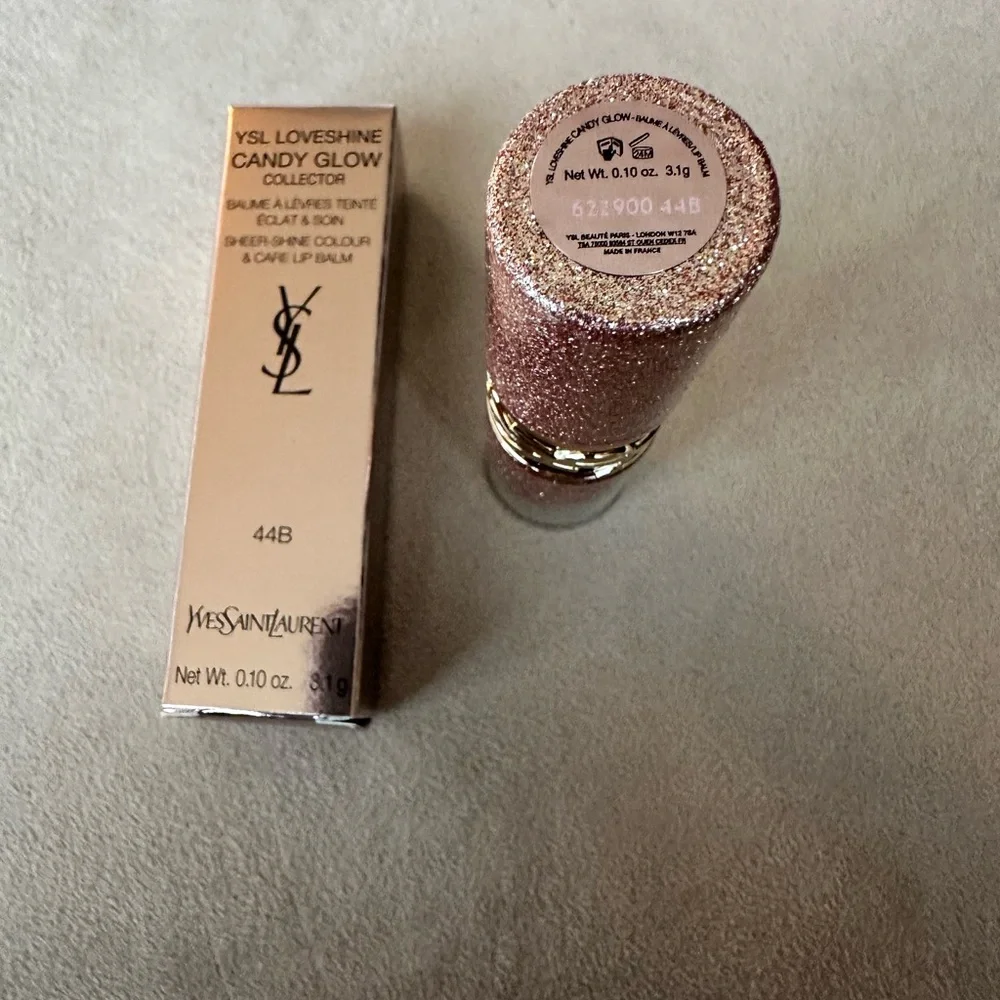 Yves Saint Laurent Valentines Edition Loveshine Candy Glow 44B Lip Balm